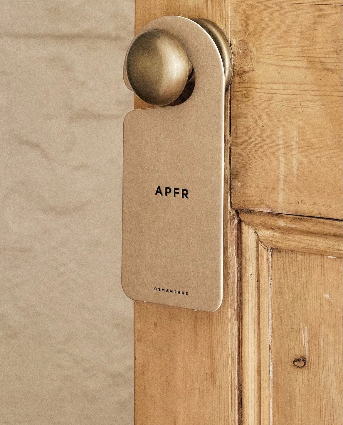 APFR Closet Tag