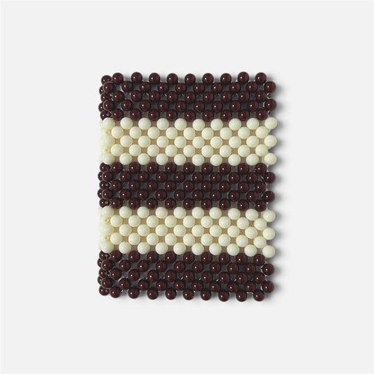 Beaded Notebook A6 - Tiramisu