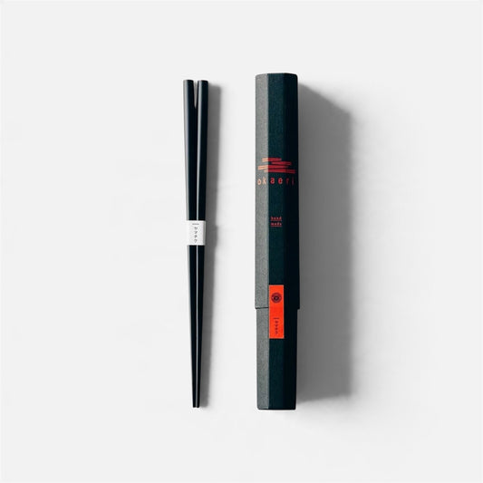 Yamachiku Okaeri Black Bamboo Chopsticks