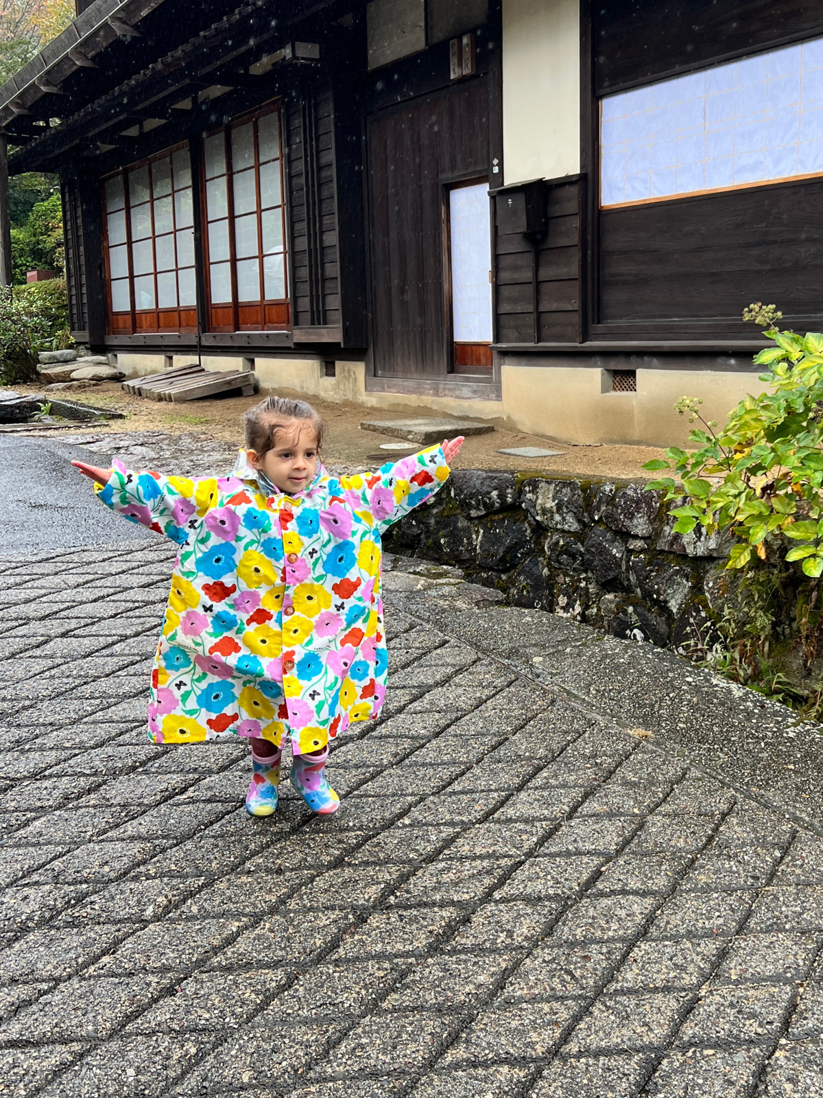Kukka Hippo Kids Raincoat - Cherry