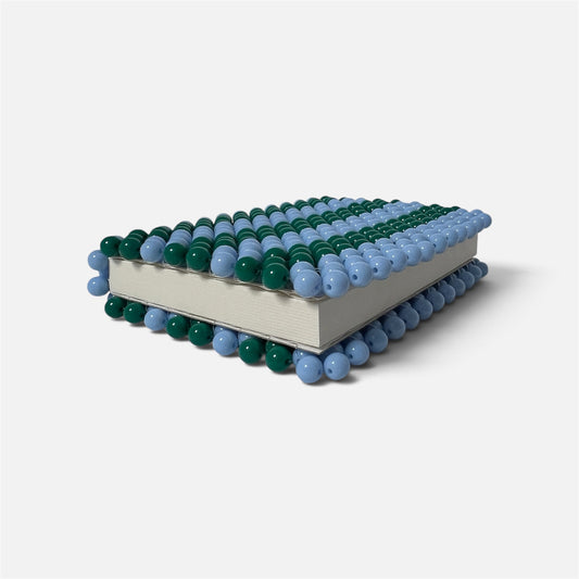 Beaded Notebook A6 - Poolside