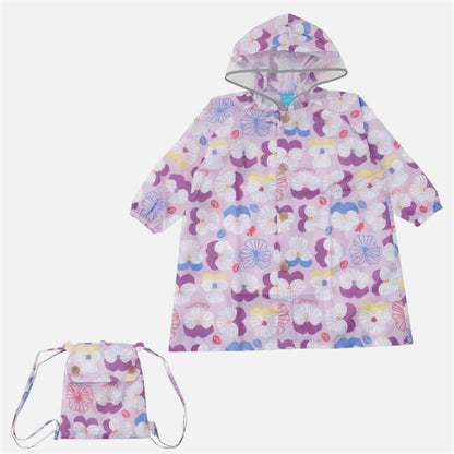 Kukka Hippo Kids Raincoat - Violet