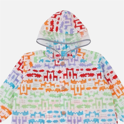Kukka Hippo Kids Raincoat - Animals