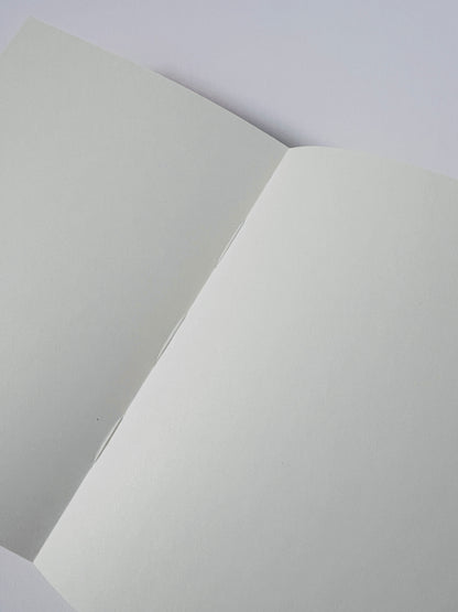Beaded Notebook A6 - Berry